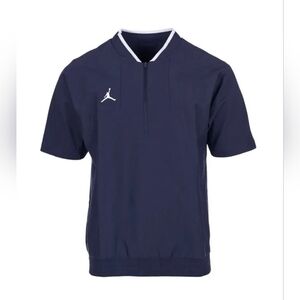 Nike Jordan Team Coaches Jacket 3/4 Zip Jumpman Navy size S